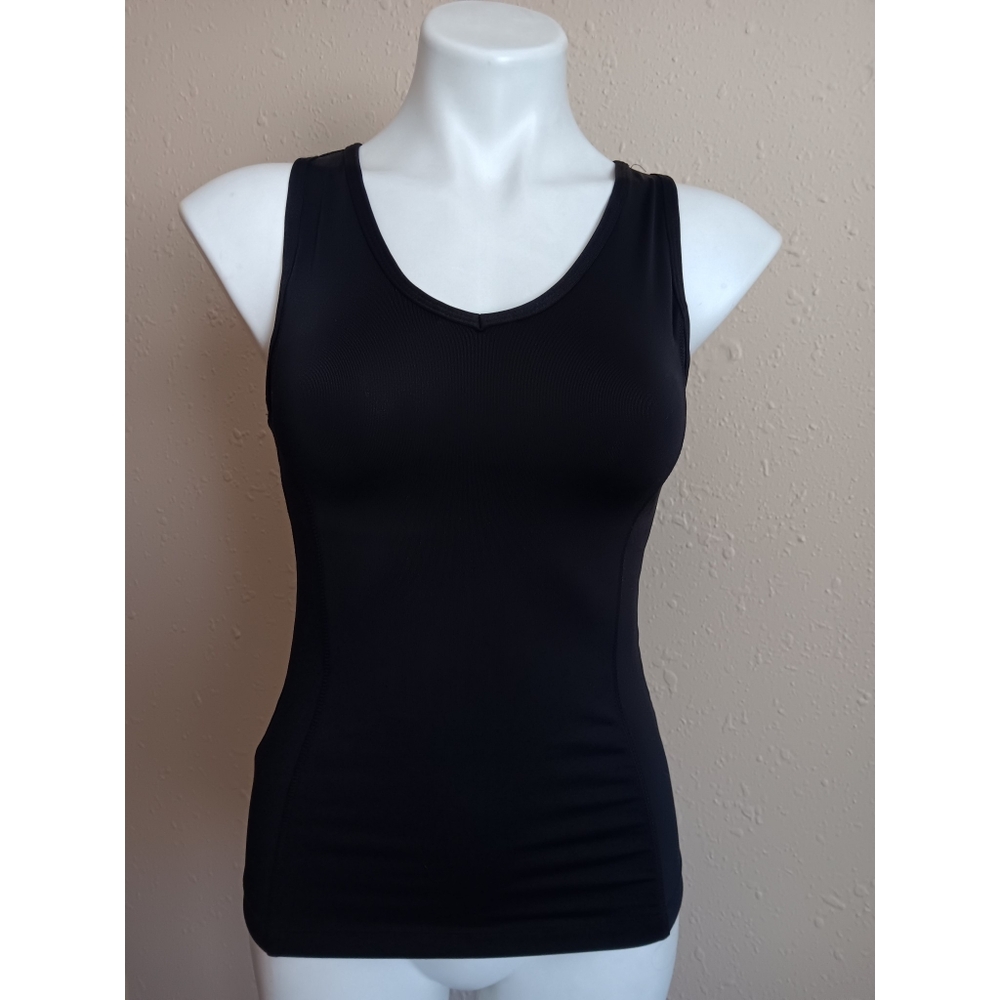 Danskin Now Activewear Black Tank Top